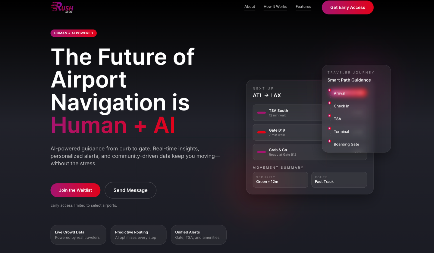 Rush The Line: Designing Calm in Chaos (Mobile App)