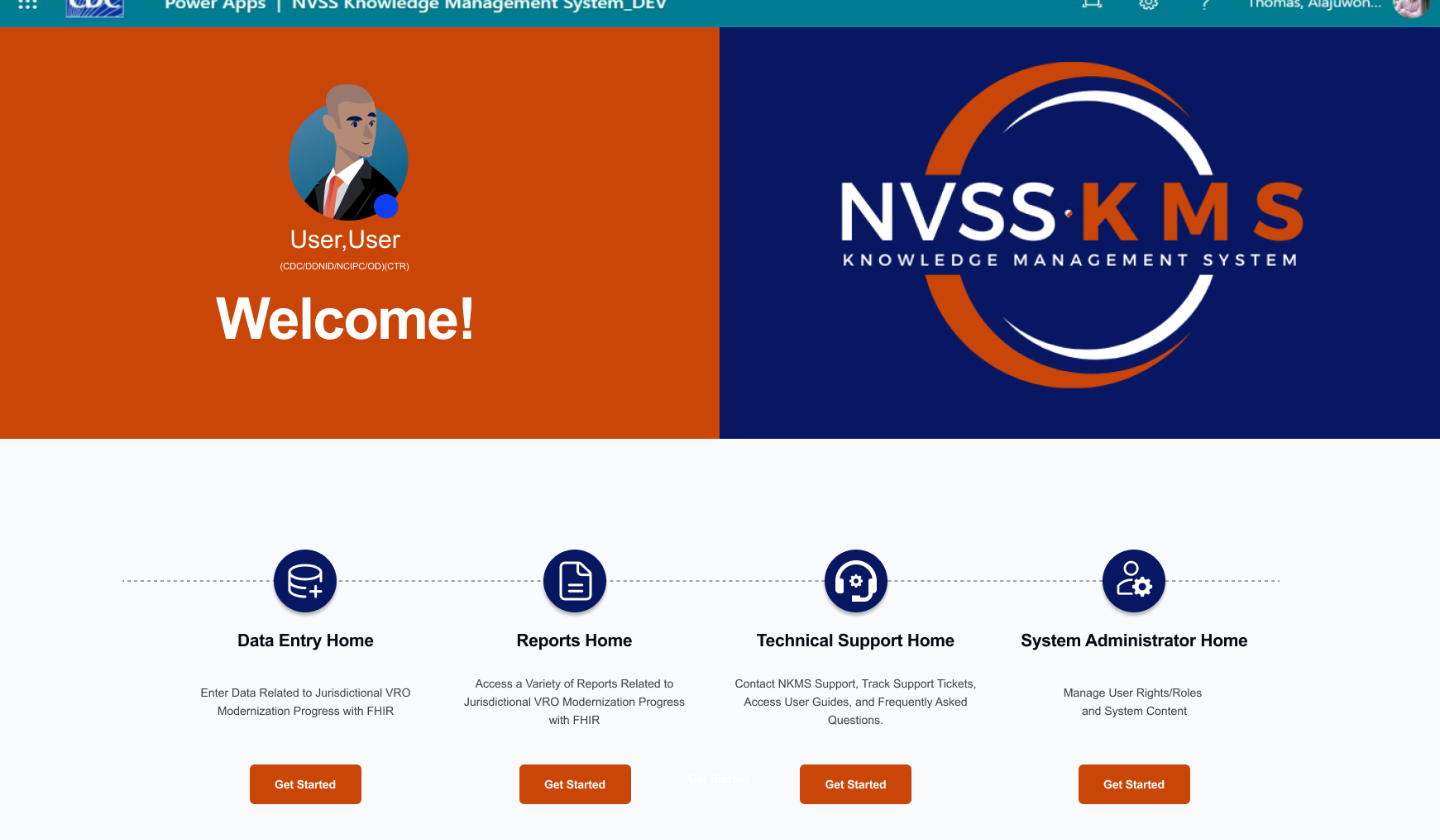 NKMS: Data Modernization Dashboard